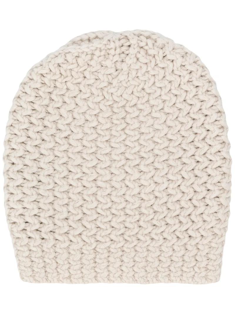 Danielapi ribbed beanie hat